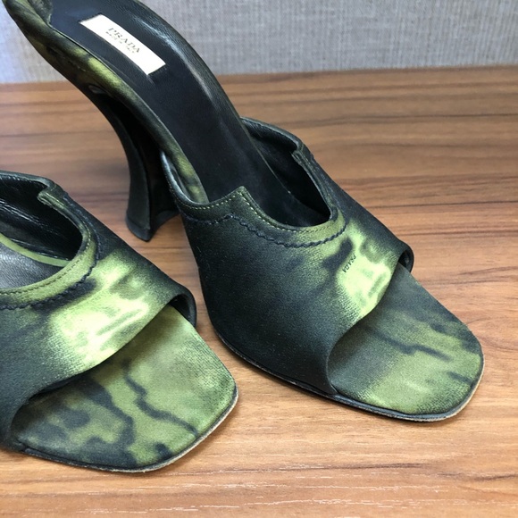 Prada Neoprene Tie Dye Heels - Picture 3 of 11